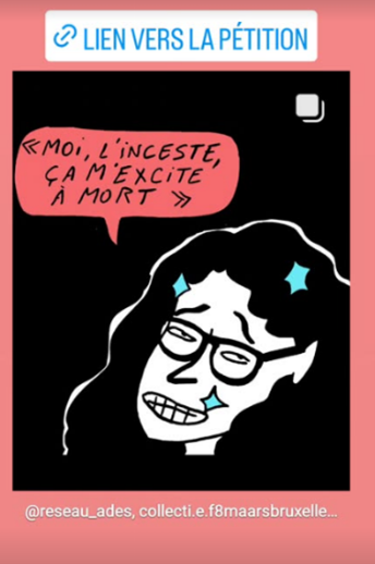 Pétition contre le bédéiste français Vivès avec Front de mères, ades et le collectif 8 mars