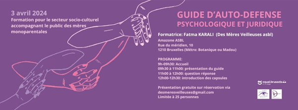 Animations autour du guide d’autodéfense