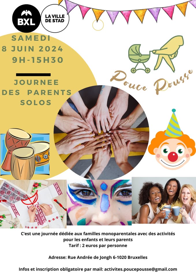 Journée des parents solos de Pouce Pousse